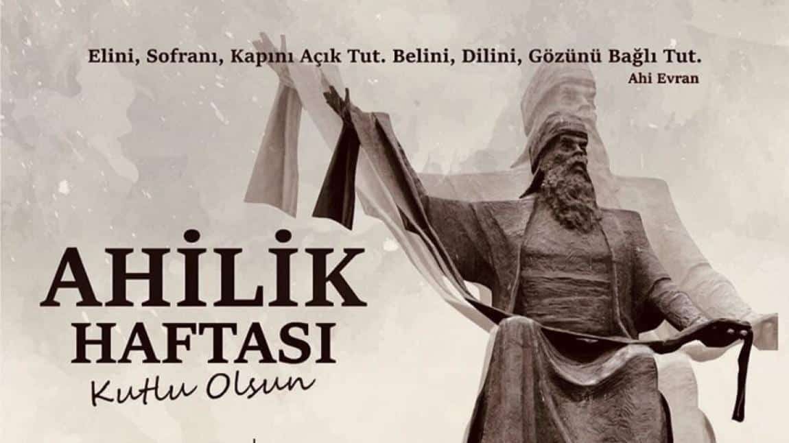 Ahilik Haftası Kutlu Olsun